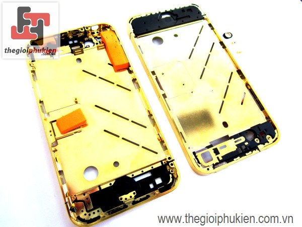 Khung xương Iphone 4 Gold 18K  ( Full set )